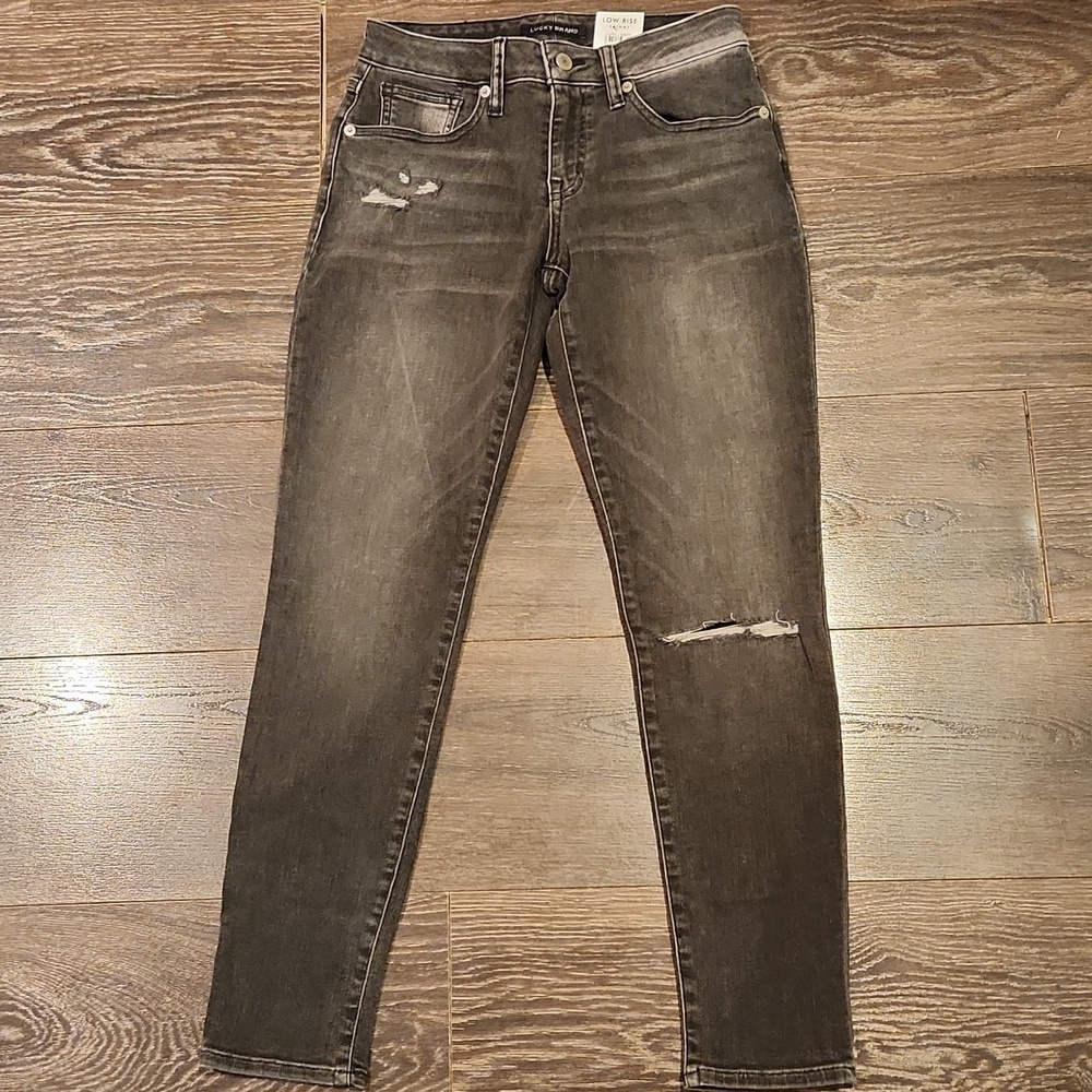 ❤️ NWT! LUCKY BRAND LOLITA LOW RISE SKINNY JEANS, 4A (27 ANKLE)